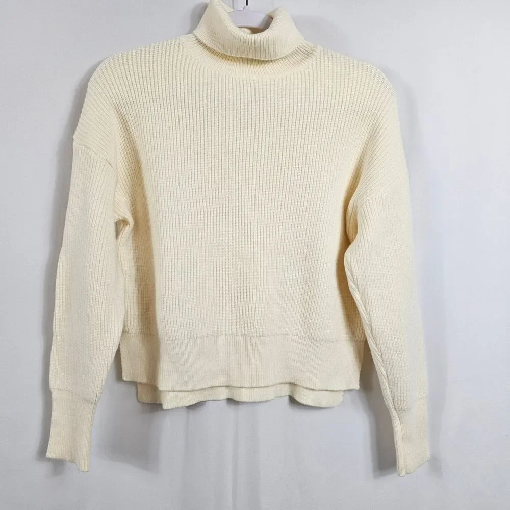 Line & Dot Zoey Sweater in Creme - Size S